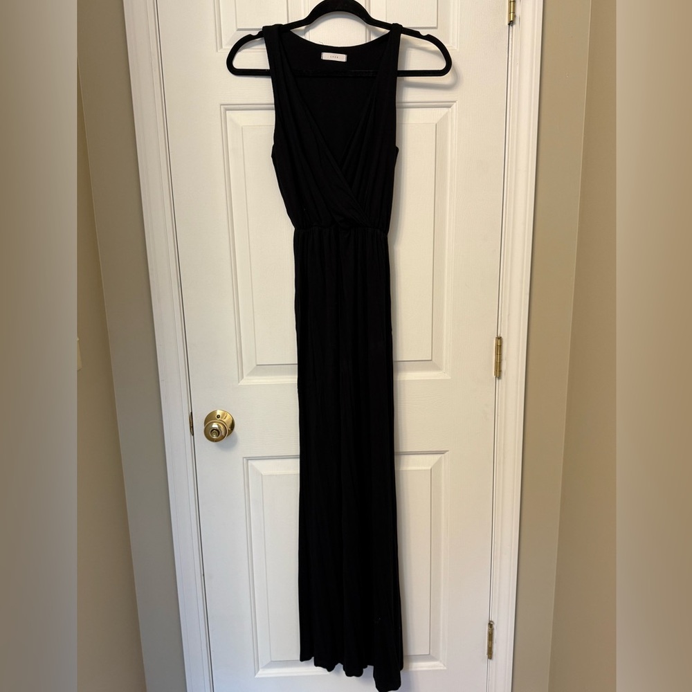 Lush Black Maxi Dress – Size XS